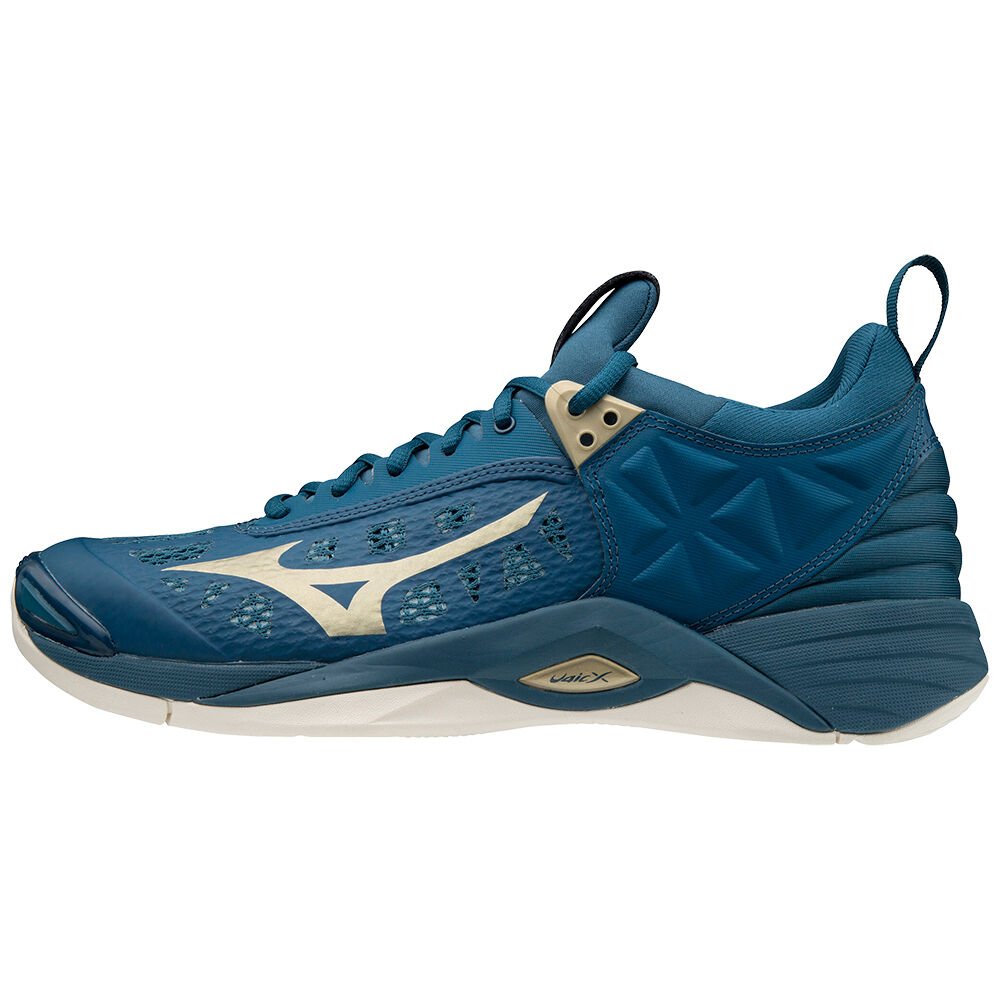 Scarpe Volley Mizuno Wave Momentum Donna - Blu - 08649-NSQZ